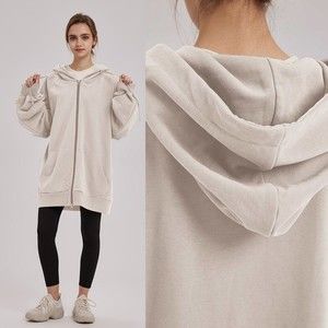 Women's Cream Hoodie Sweatshirt
